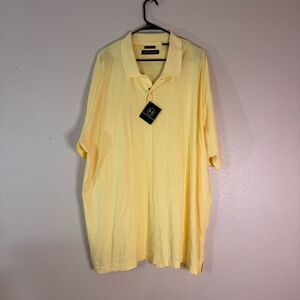 New Hathaway Yellow Polo Shirt XXL